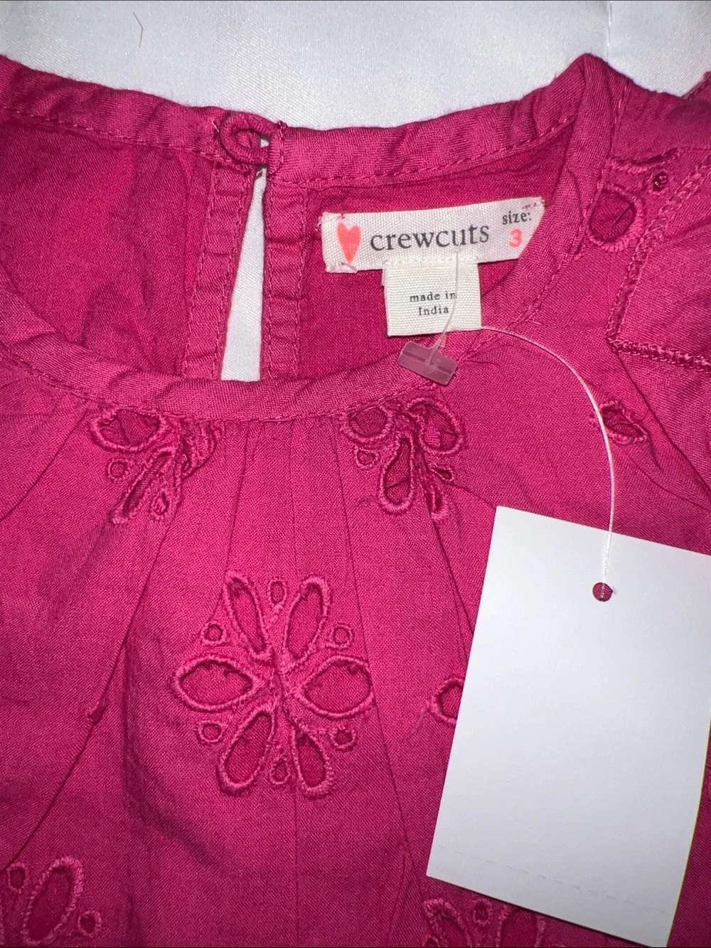 Crewcuts bright fuchsia